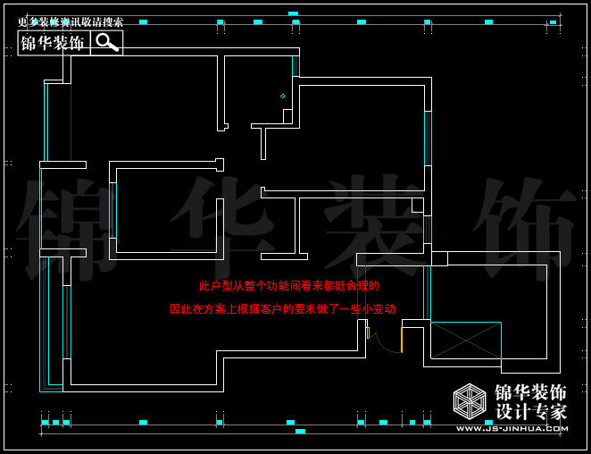 大發(fā)凱鴻雋府126平米 戶型