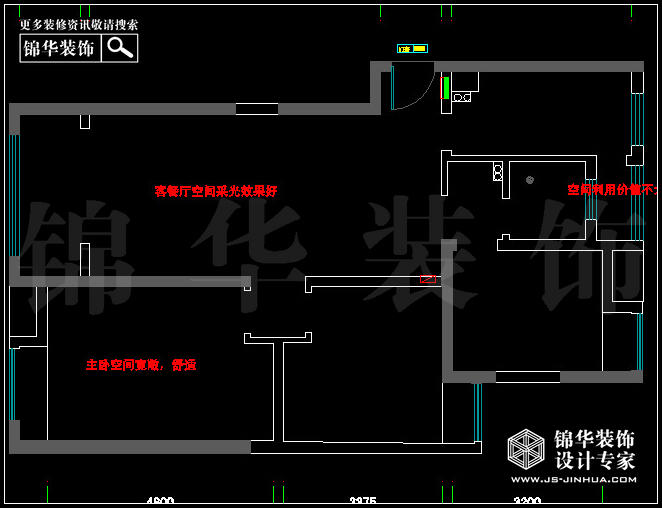 南京萬(wàn)達(dá)廣場(chǎng)西地117平米 戶型