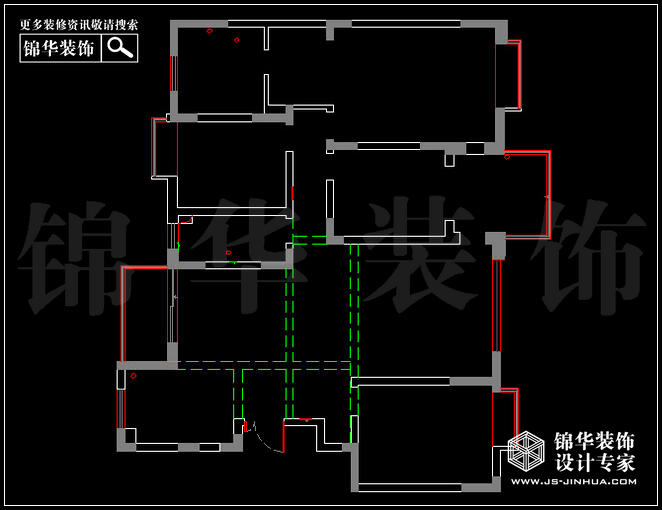 天正湖濱花園170平米 戶(hù)型