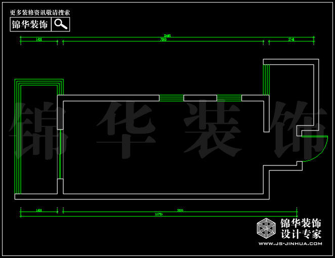 閱城國際46平米 戶型