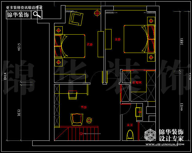 德盈國(guó)際廣場(chǎng)B2戶(hù)型68平米  戶(hù)型